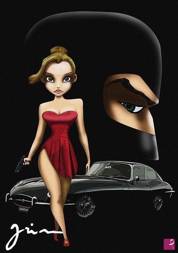 quadri in vendita online - Eva e Diabolik