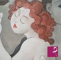 quadri in vendita online - eva (particolare)