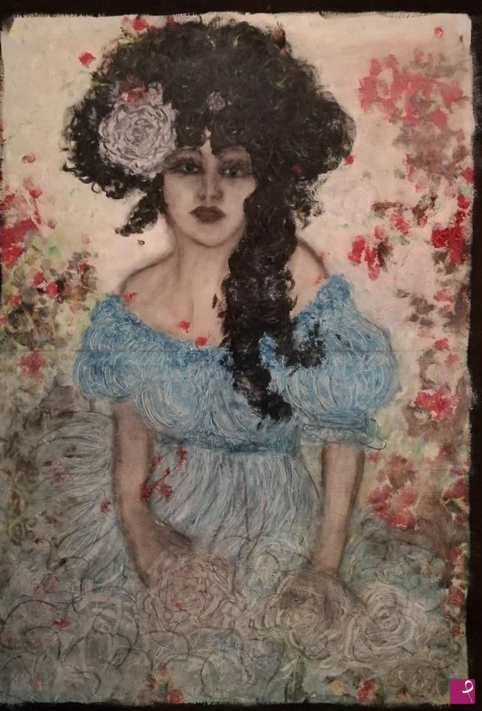 quadri in vendita online - Evelyn-belle époque