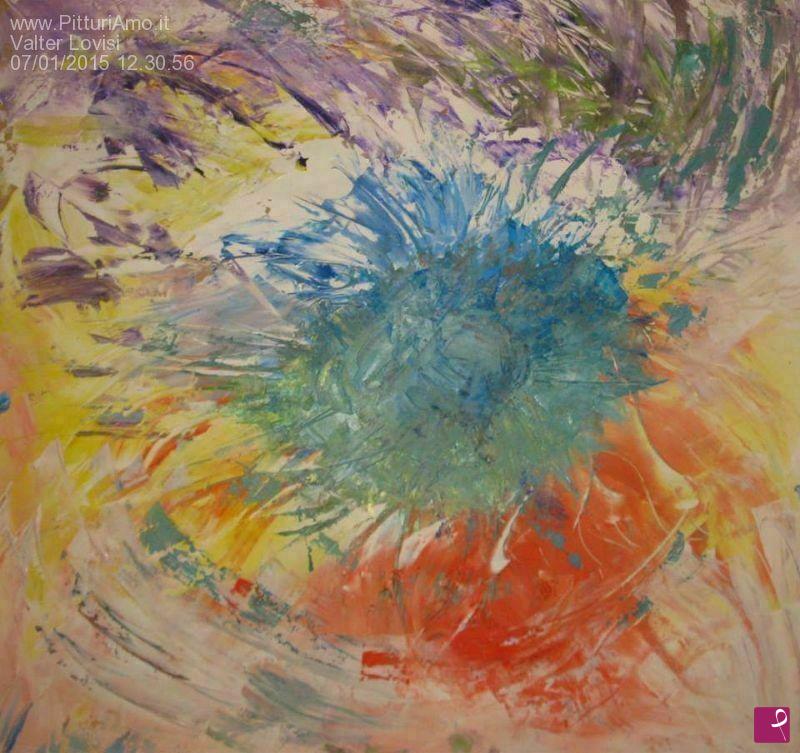 quadri in vendita online - Eye of the Universe 70 x 70 - 2012)