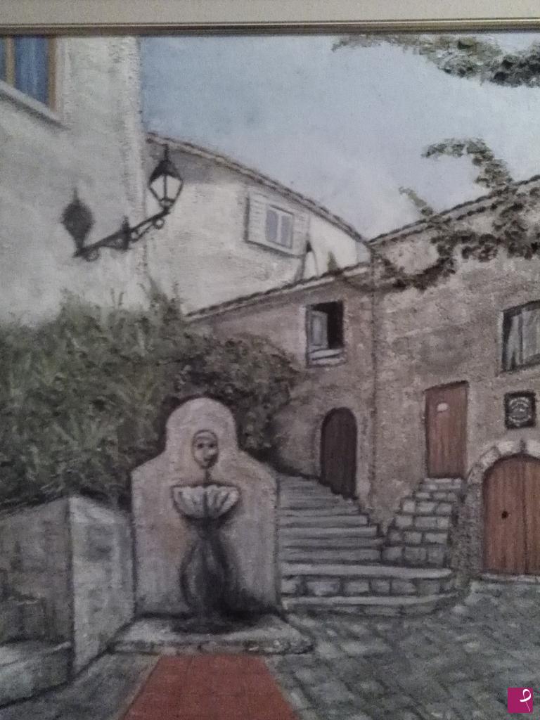 quadri in vendita online - Eze Village (Francia)