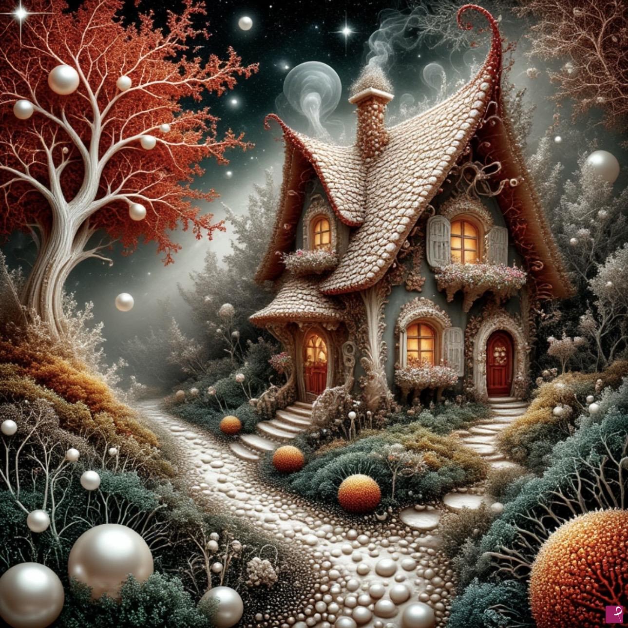 quadri in vendita online - Fairy house