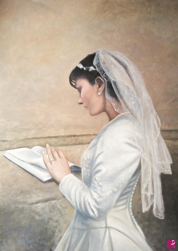 quadri in vendita online - Faith at Western Wall / Fede al muro occidentale