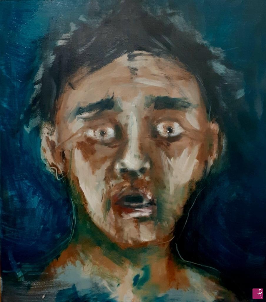 quadri in vendita online - Fake portrait 