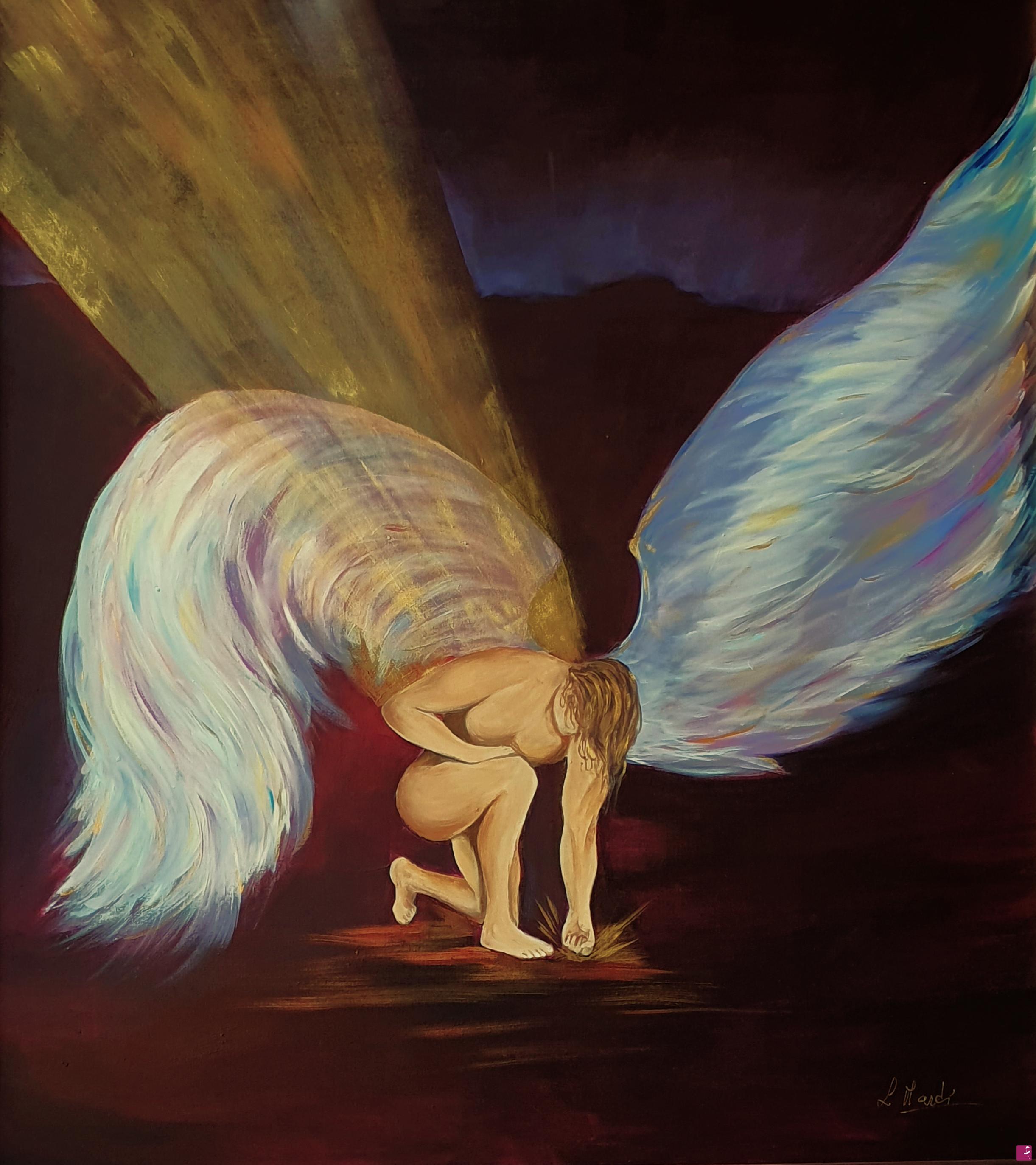 quadri in vendita online - FALLEN ANGEL