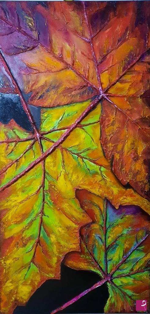 quadri in vendita online - Falling colors