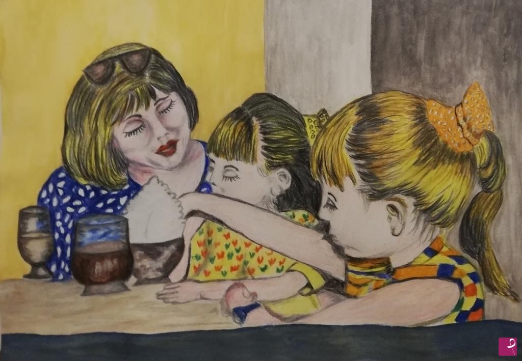 quadri in vendita online - Famiglia 