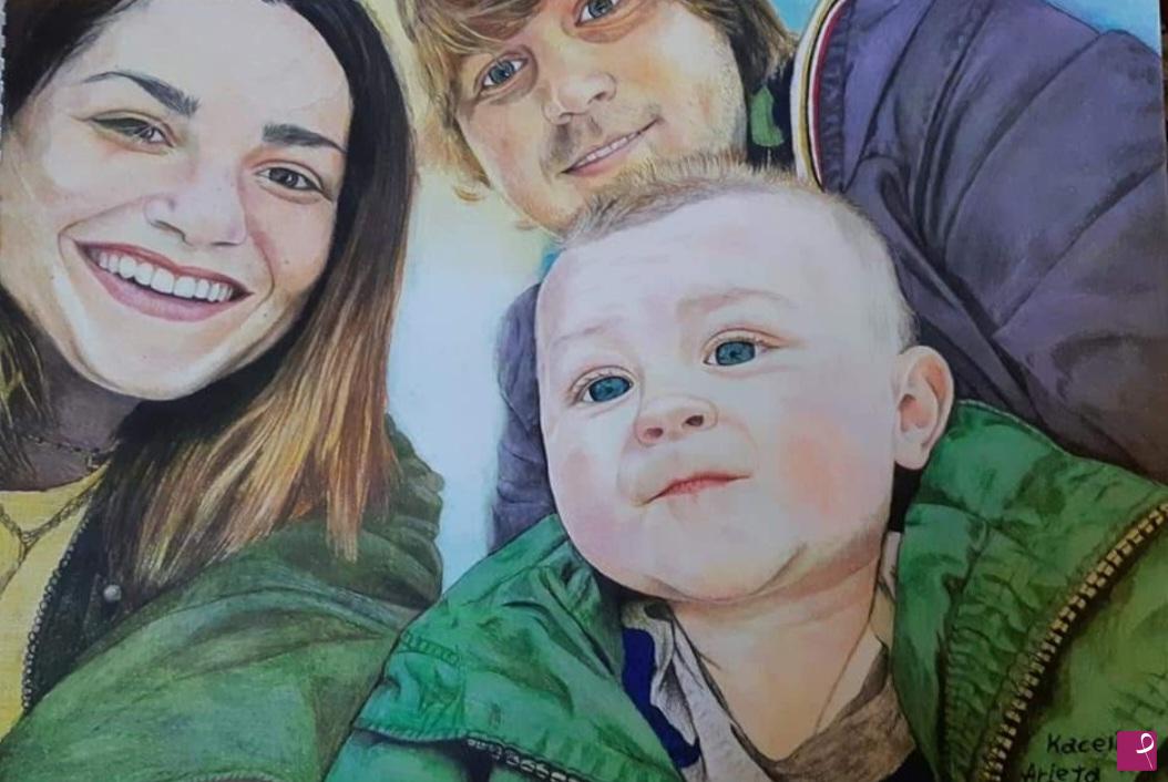 quadri in vendita online - Famiglia 