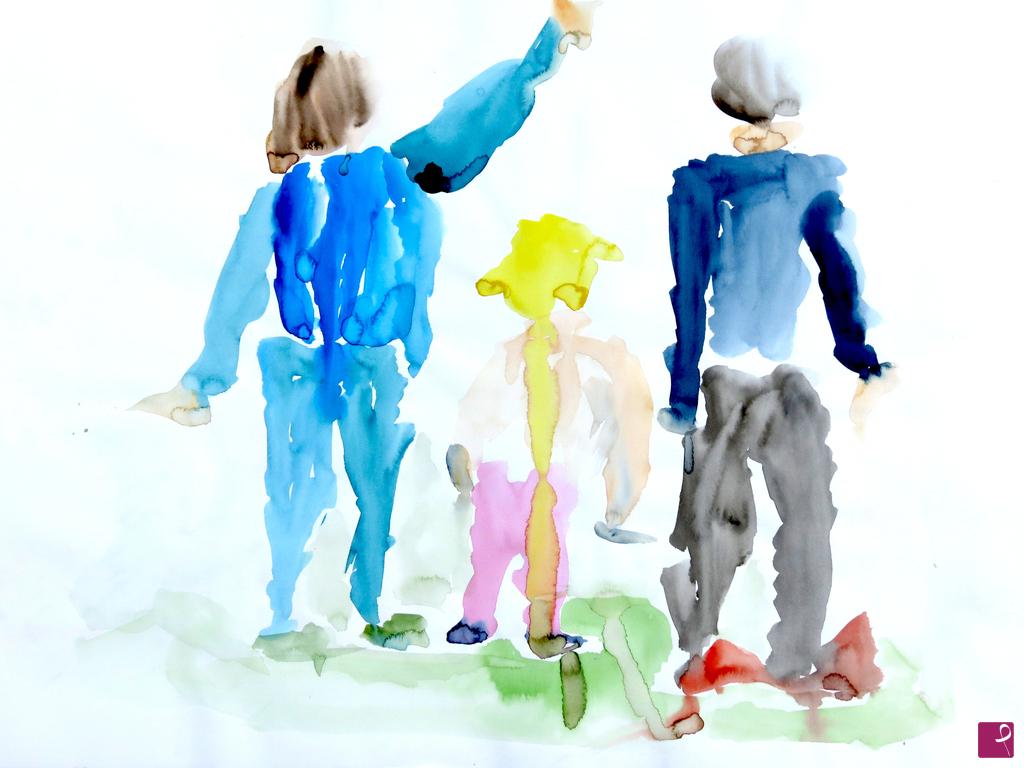 quadri in vendita online - Famiglia a spasso.