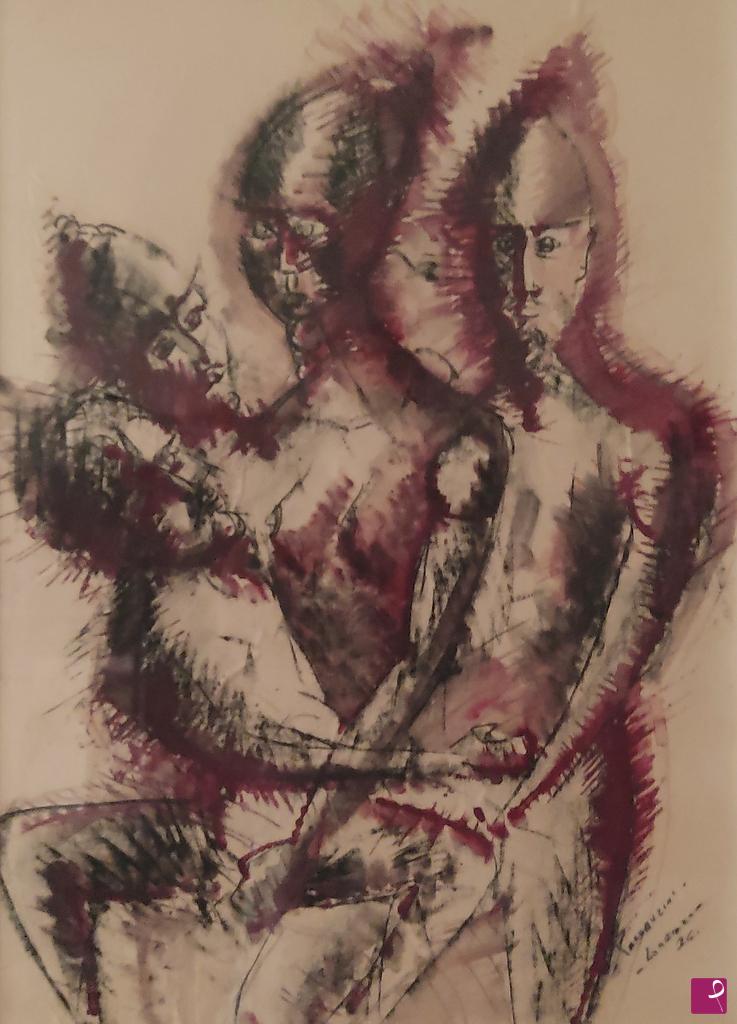 quadri in vendita online - FAMILY - 1976