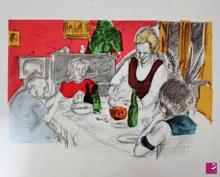 quadri in vendita online - Family 1