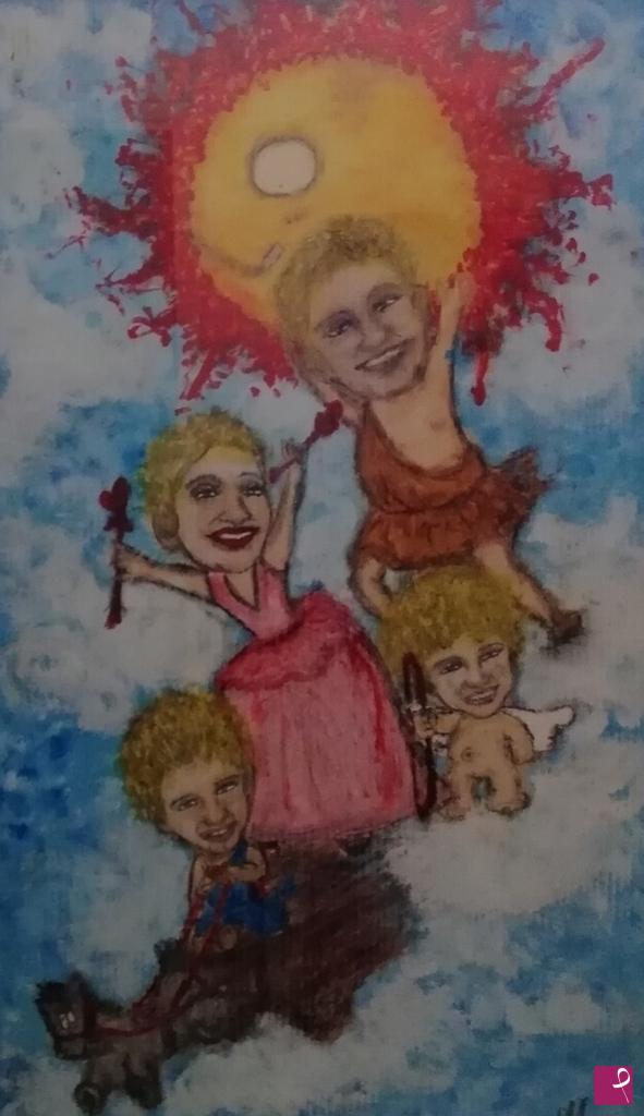 quadri in vendita online - Family 