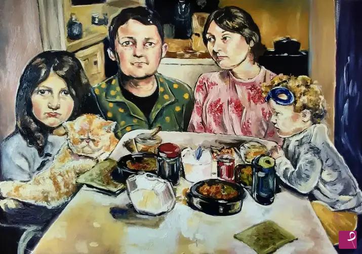 quadri in vendita online - Family 2