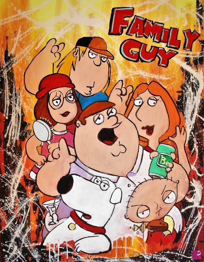 quadri in vendita online - family Guy