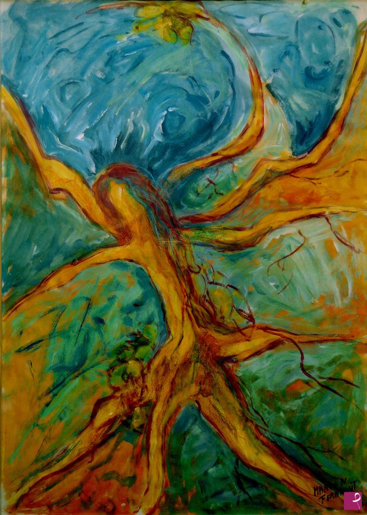 quadri in vendita online - Fantasia di albero