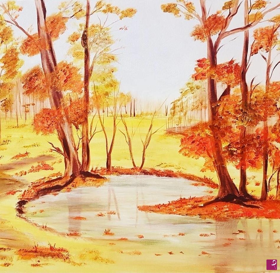 quadri in vendita online - Fantasia di autunno  