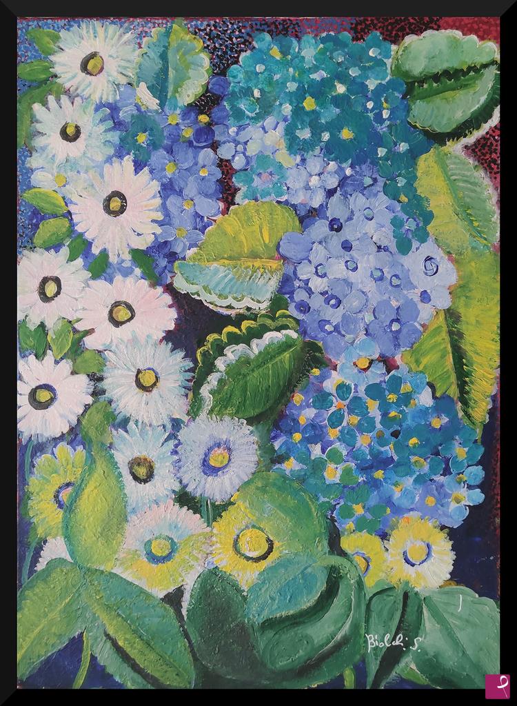 quadri in vendita online - Fantasia di fiori