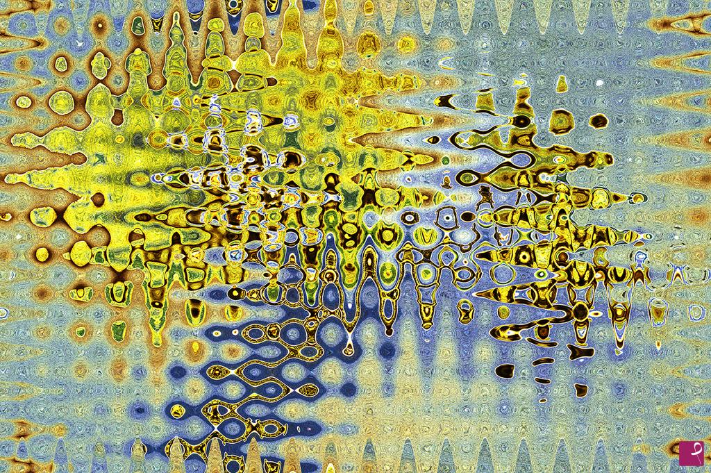 quadri in vendita online - Fantasia in giallo