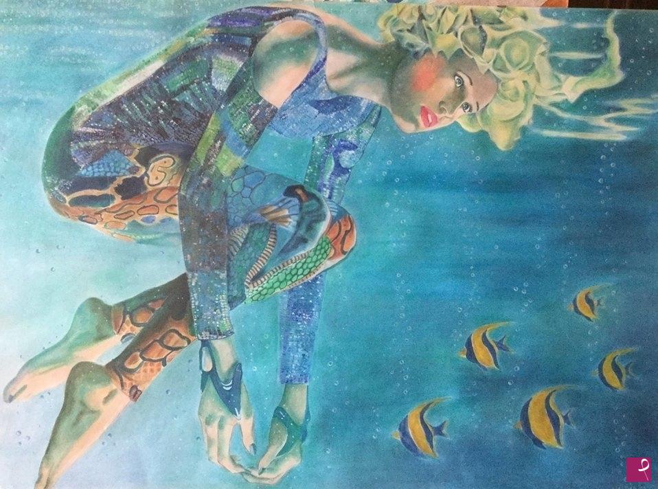 quadri in vendita online - FANTASIA MARINA