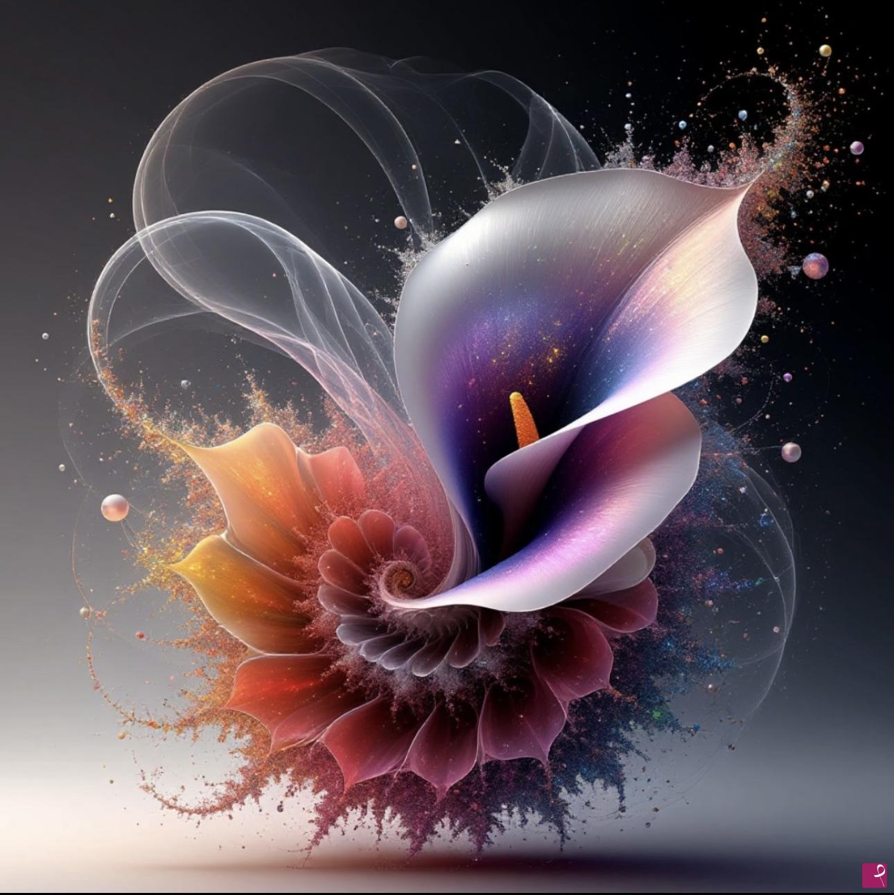 quadri in vendita online - Fantastic flower