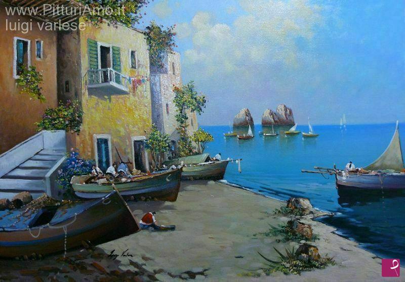 quadri in vendita online - Faraglioni di Capri (1)