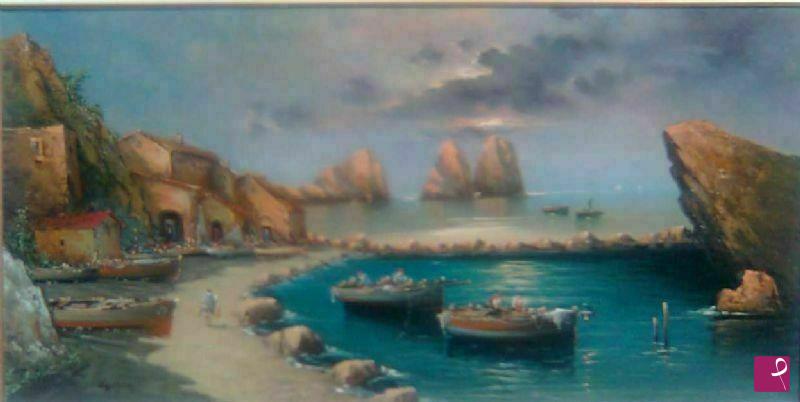 quadri in vendita online - Faraglioni di Capri