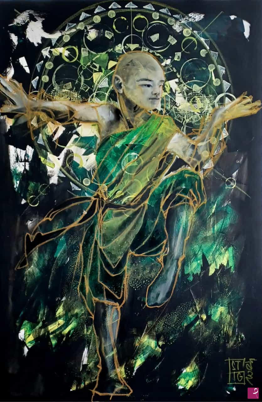 quadri in vendita online - Fare tutto con Arte - Kung fu