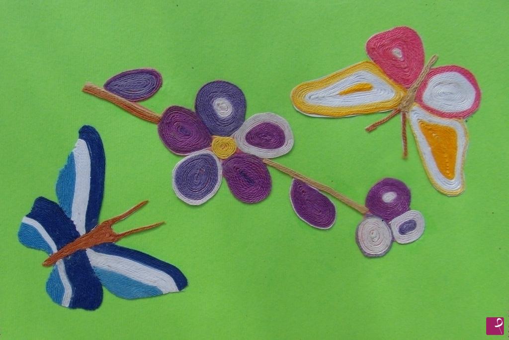 quadri in vendita online - " Farfalle in Primavera "