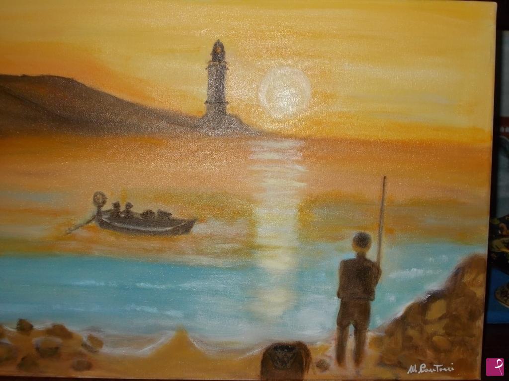 quadri in vendita online - faro di genova