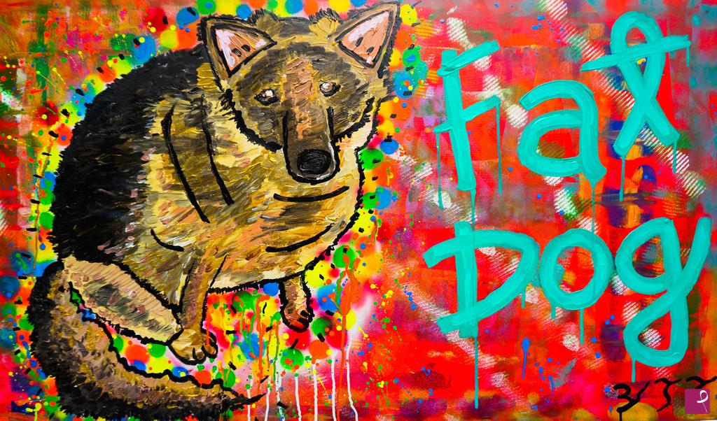 quadri in vendita online - Fat Dog