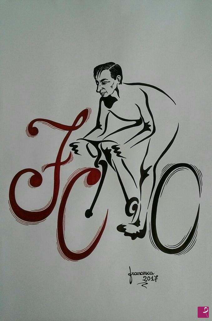 quadri in vendita online - Fausto Coppi 