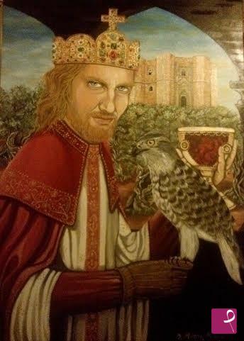 quadri in vendita online - Federico II di Svevia