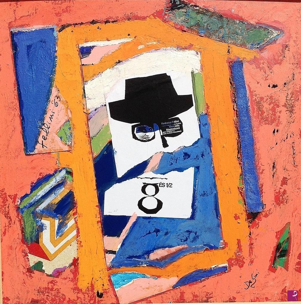 quadri in vendita online - Fellini '63