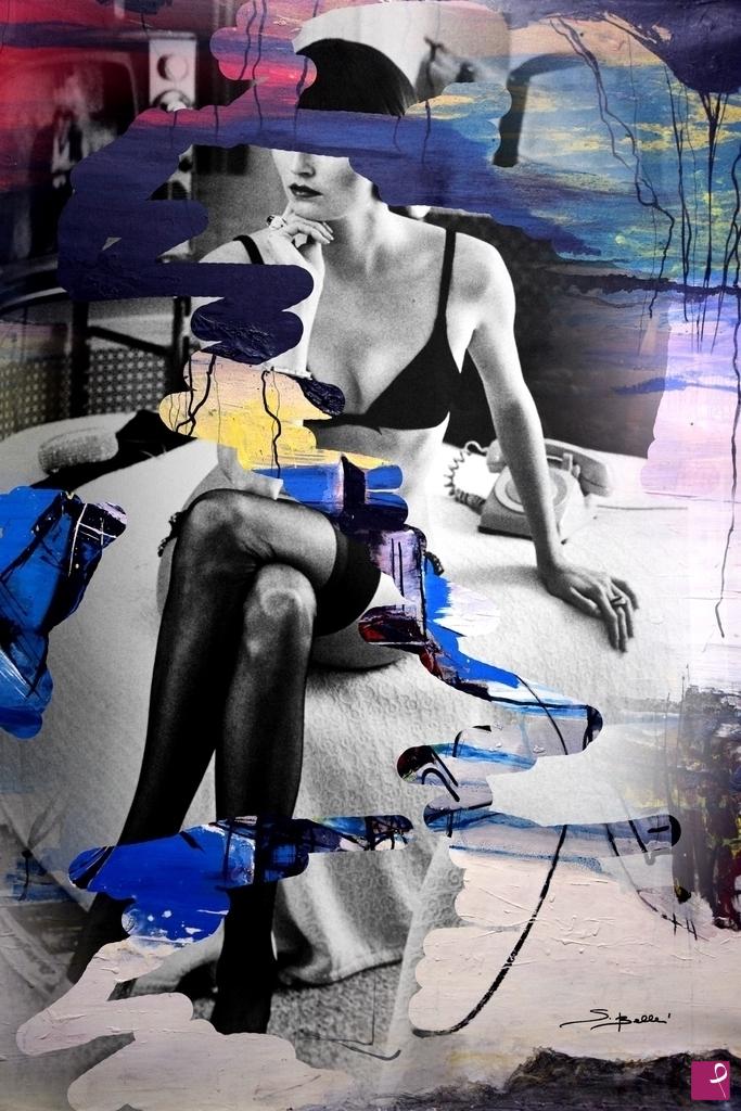 quadri in vendita online - Feminarum Motus - Omaggio a Helmut  Newton
