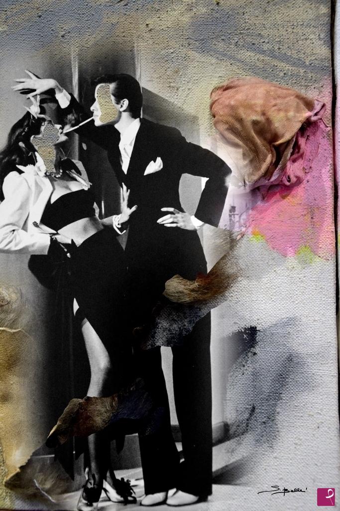quadri in vendita online - Feminarum Motus - Omaggio a Helmut  Newton
