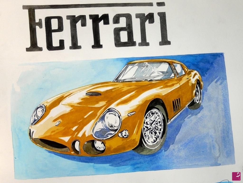 quadri in vendita online - FERRARI 250 GTO