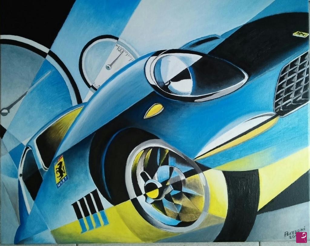 quadri in vendita online - Ferrari 275 gtb NART