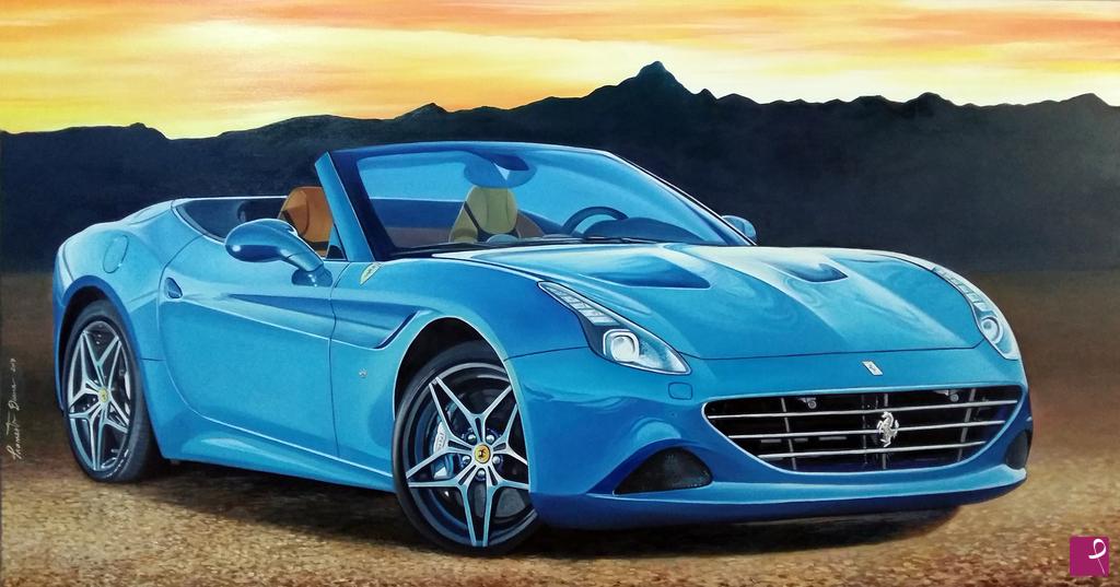 quadri in vendita online - Ferrari California