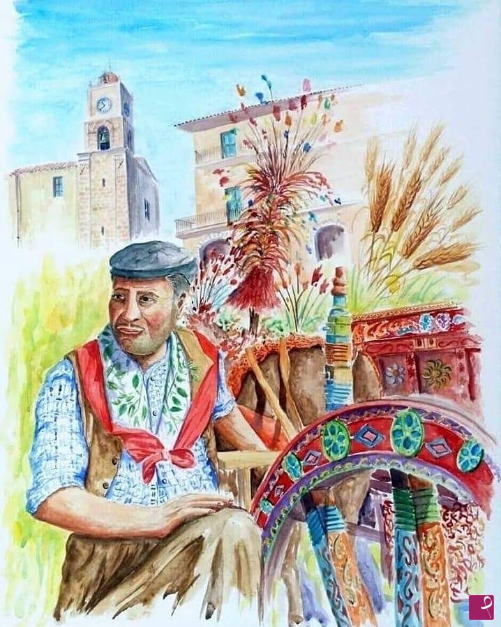 quadri in vendita online - Festa del grano