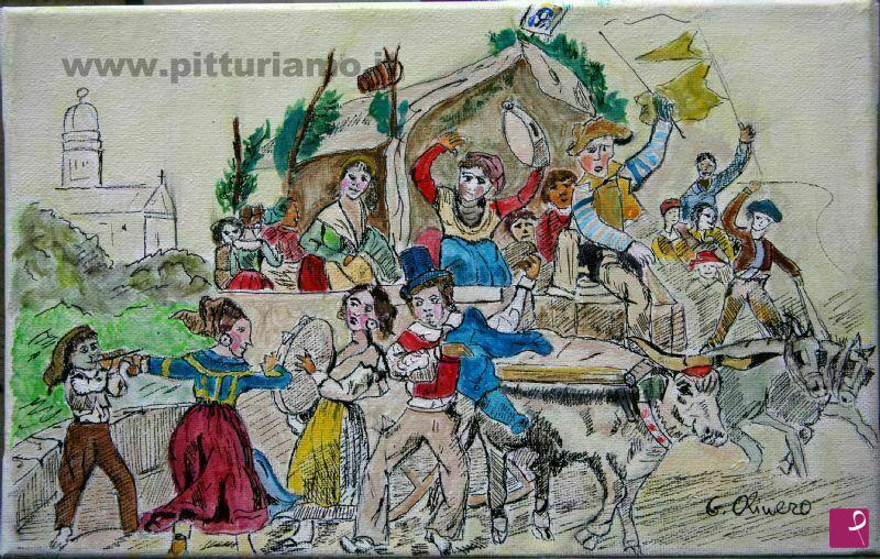 quadri in vendita online - FESTA di MONTEVERGINE