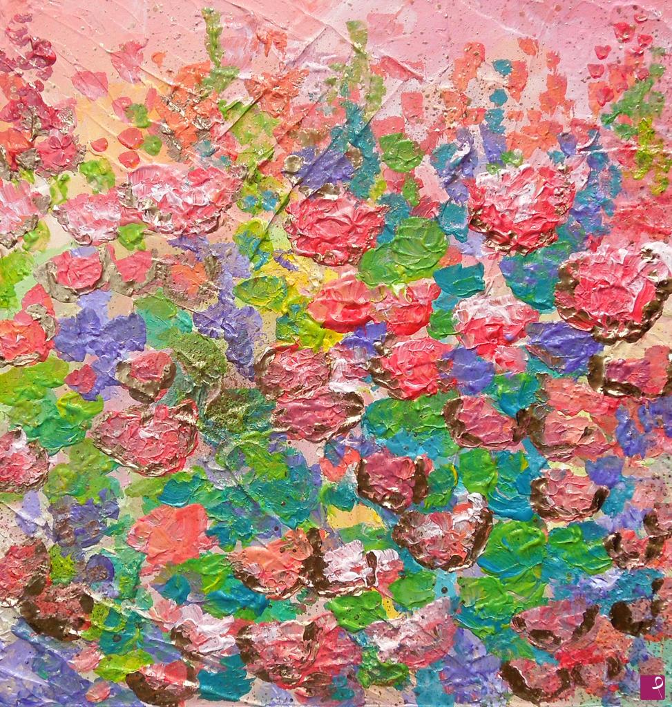 quadri in vendita online - Festive New Year flowers - 482