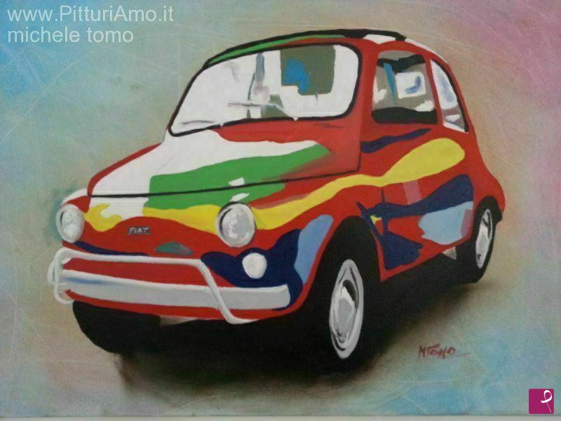 quadri in vendita online - fiat 500