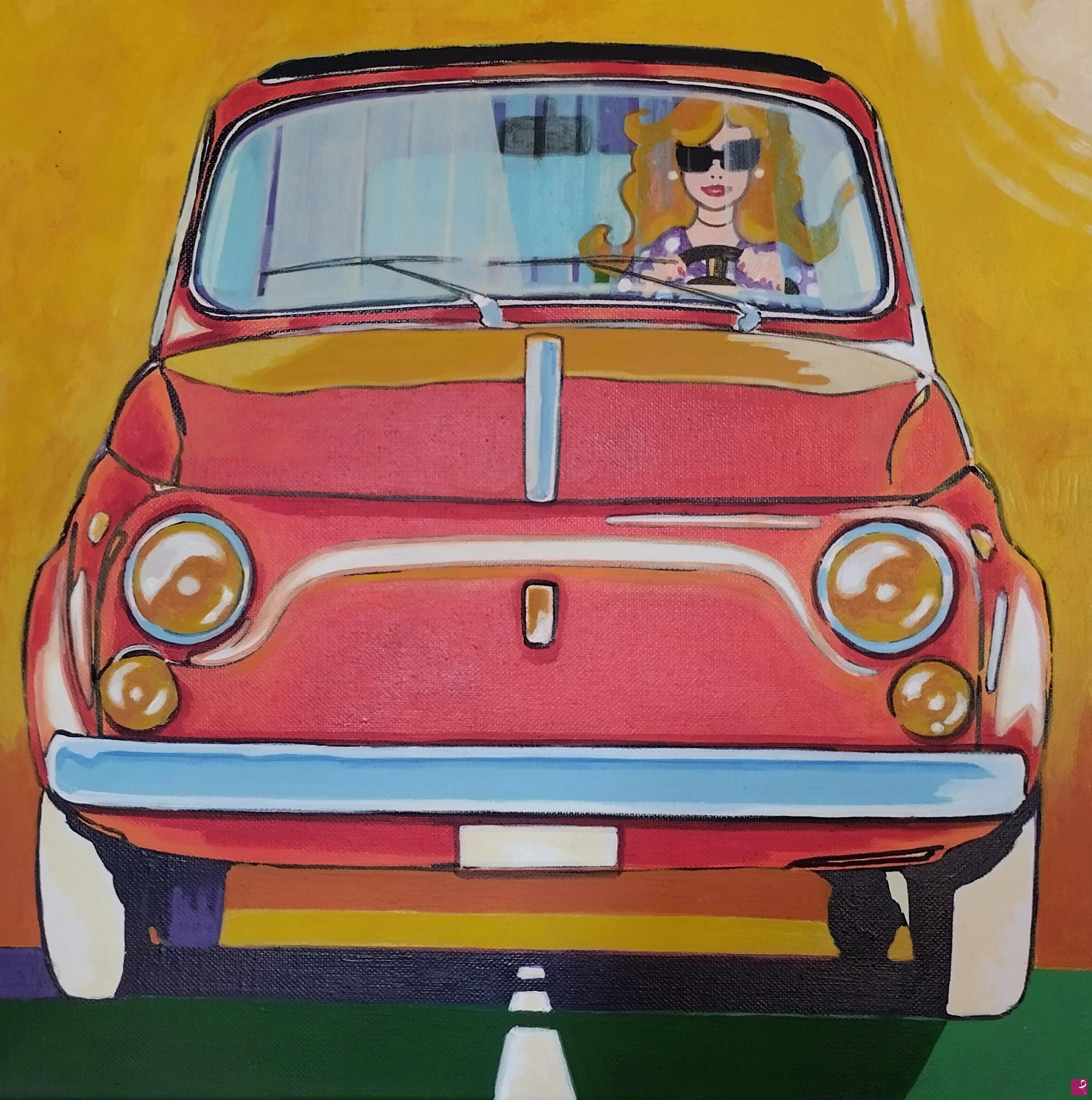 quadri in vendita online - FIAT 500 