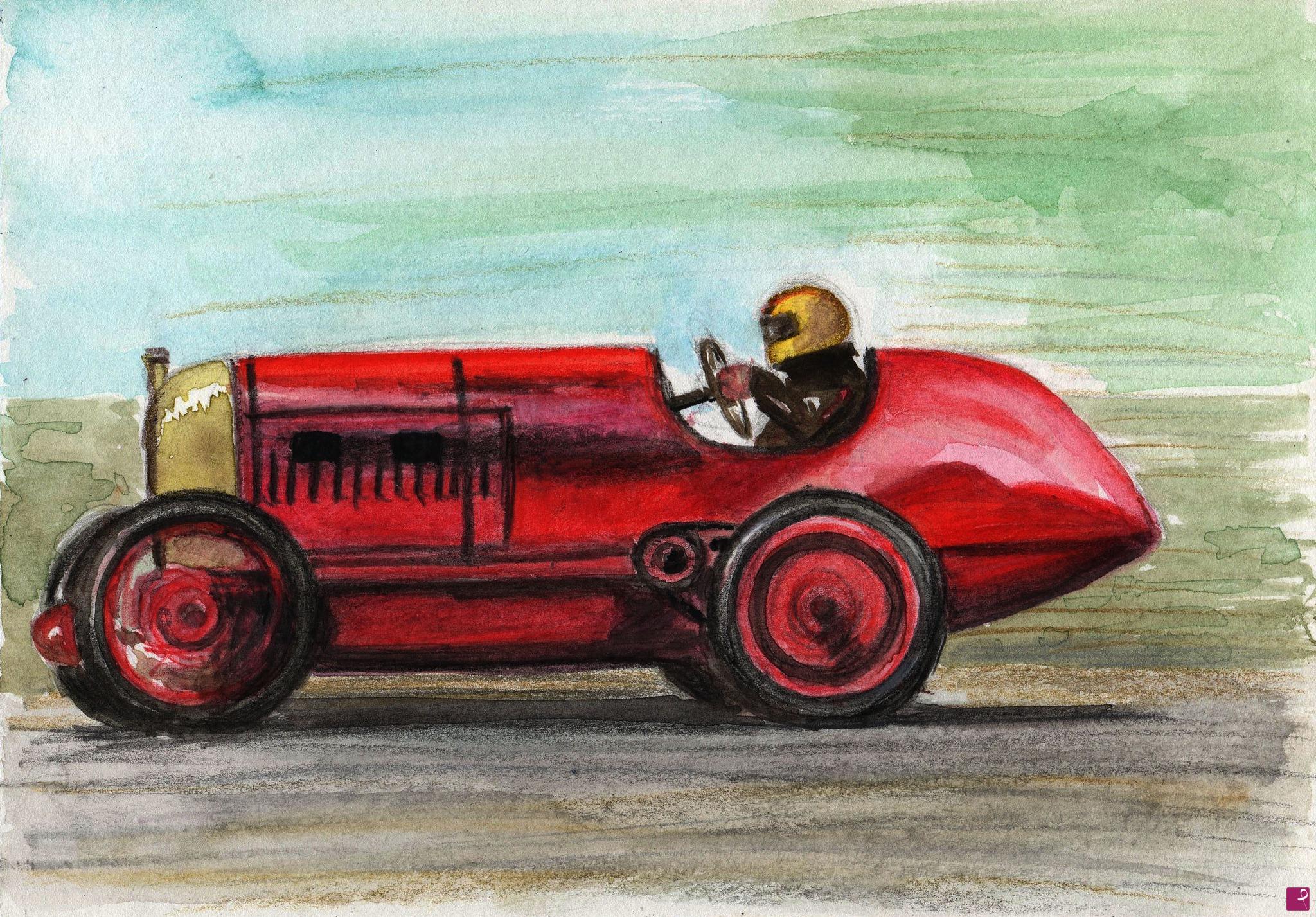quadri in vendita online - FIAT S76 - 1911