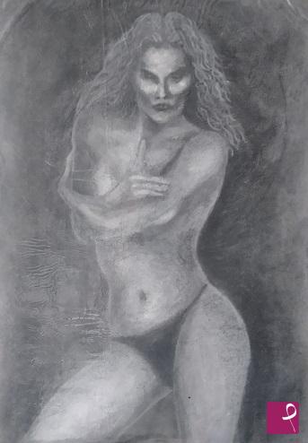 quadri in vendita online - figura di donna