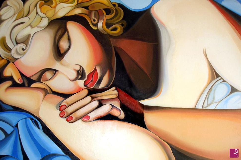 quadri in vendita online - Figura femminile