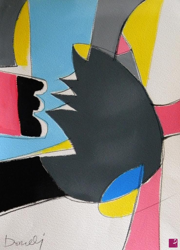 quadri in vendita online - Figuration with strange aspects asian
