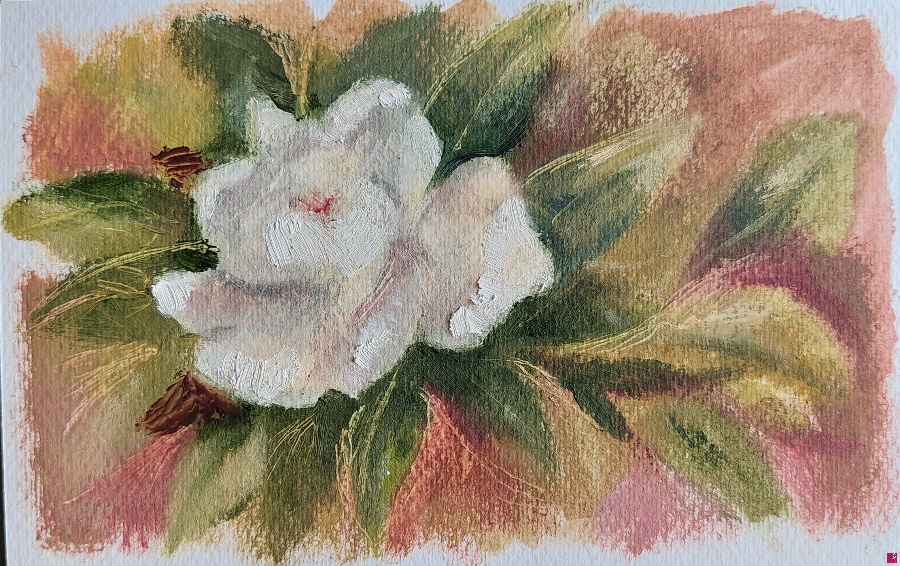 quadri in vendita online - Fiore di magnolia