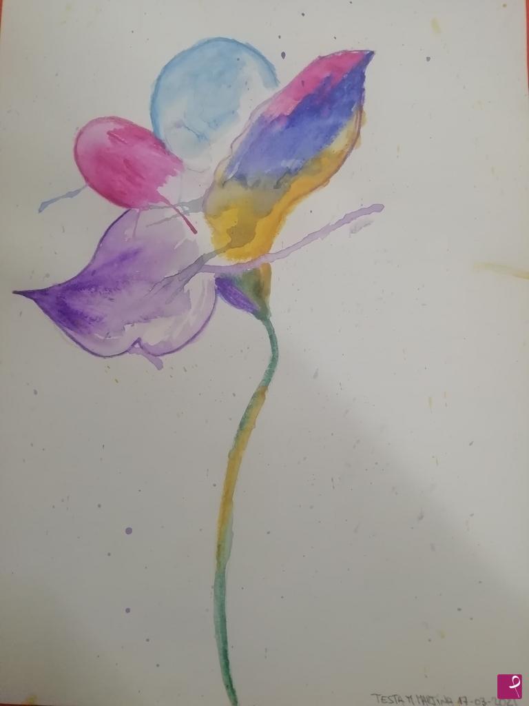 quadri in vendita online - fiore di primavera