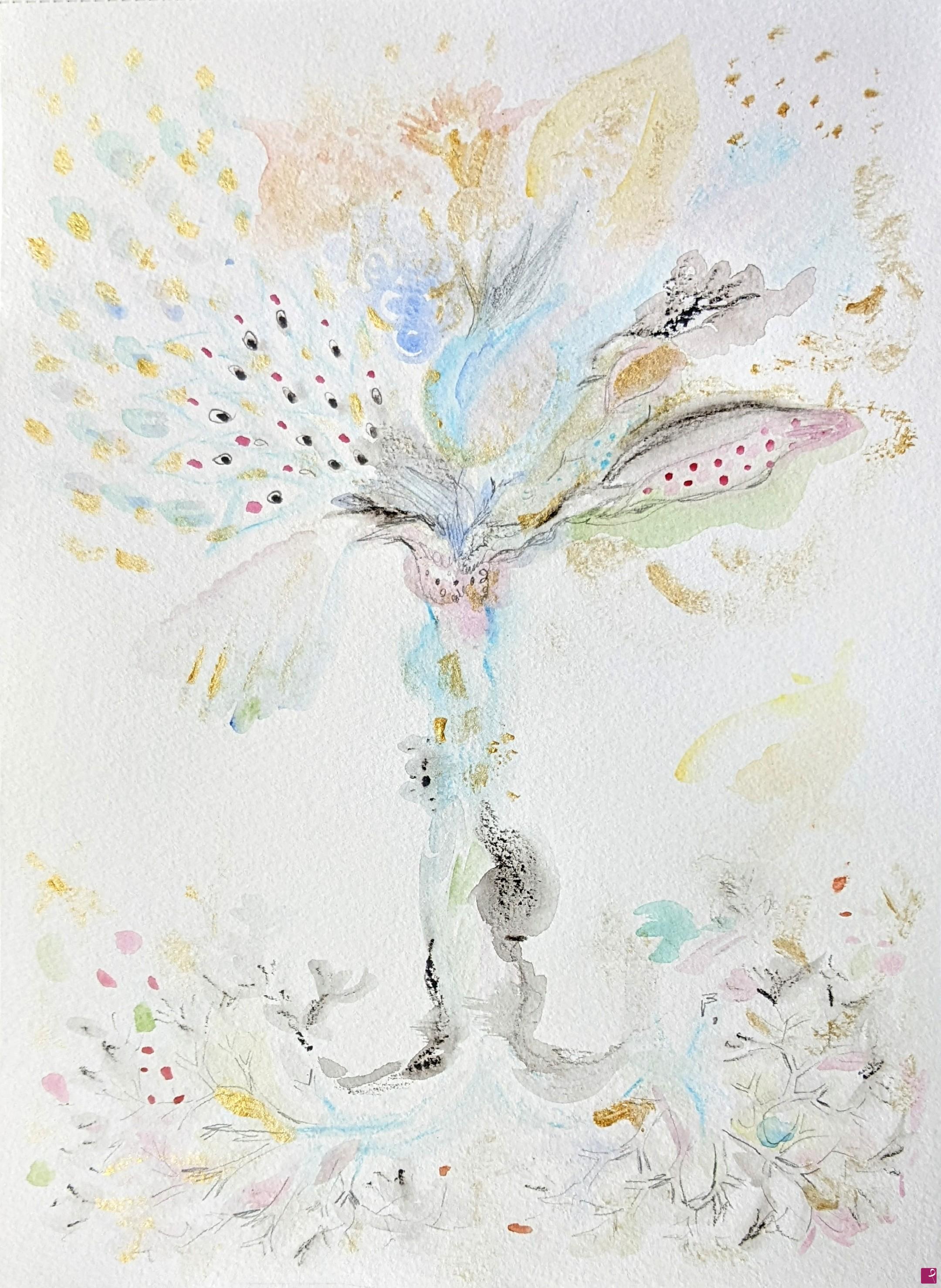 quadri in vendita online - Fiore etereo n#1